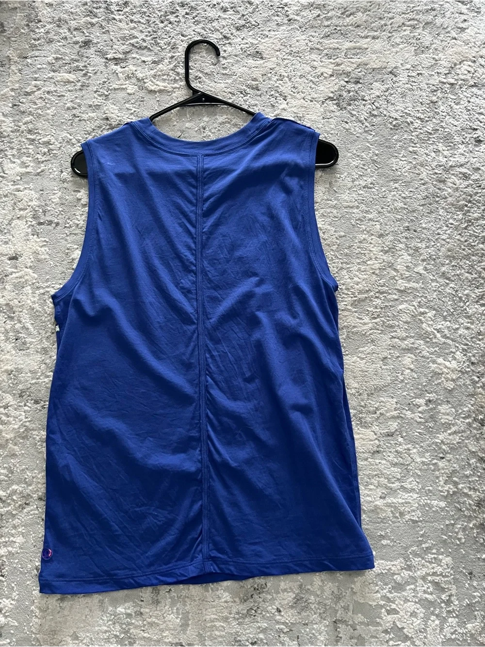 EUC lululemon blue Seaweeze all yours tank size 6